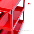 Simple 3 capas Taller de garaje Taller Garden Tool Trolley